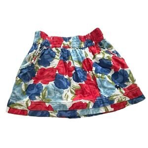 Kids Abercrombie Floral Skirt - Size L
